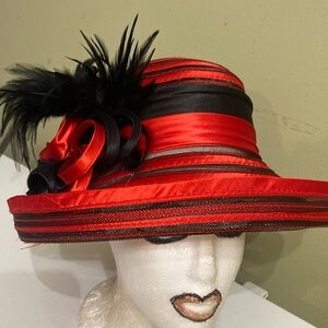 Really Cute Red & Black Hat by Forbusite